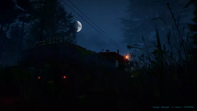 Trucking By Moonlight